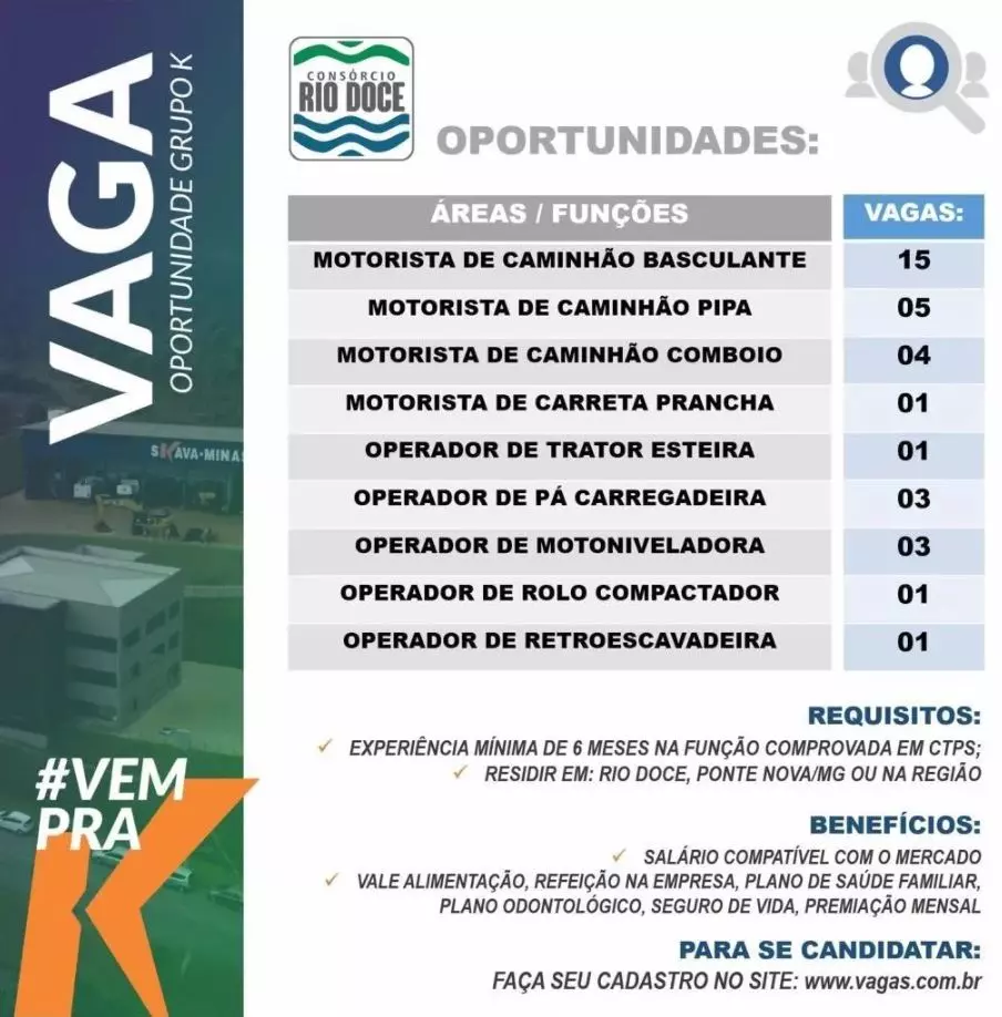 A imagem mostra a divulgação das oficial feitas pela empresa