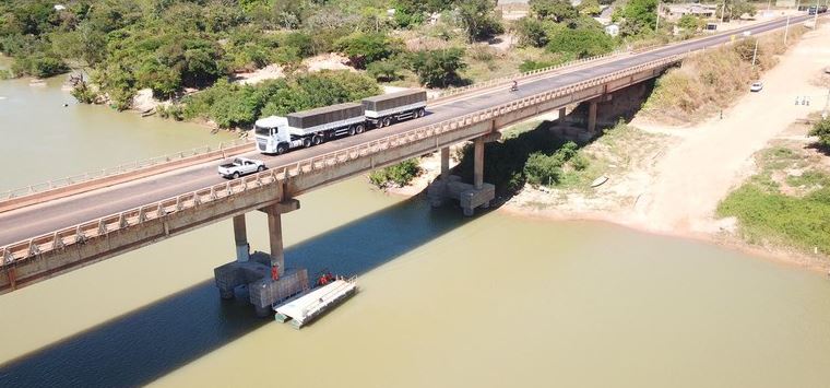 DNIT inicia obras de recuperação de ponte importante para o escoamento da safra de Mato Grosso