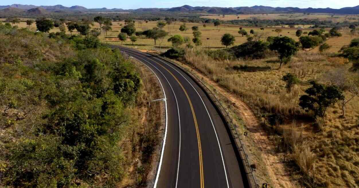 DNIT finaliza restauração de 96 km da BR-414 em Goiás