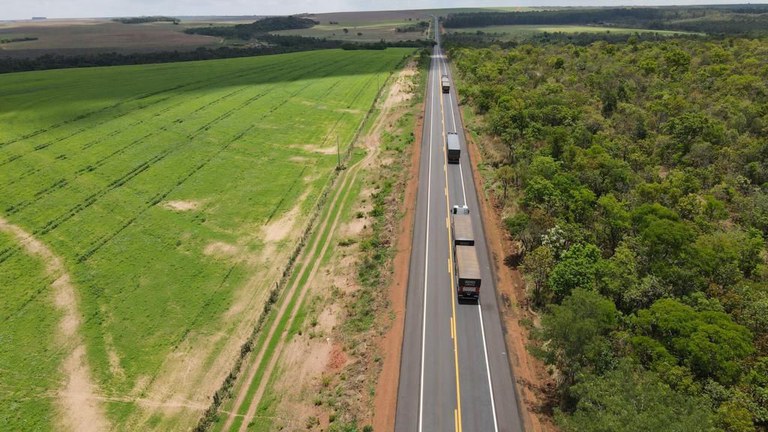 DNIT restaura 86 quilômetros da BR-364/MT