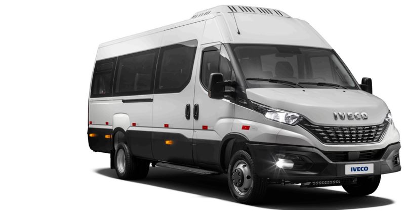 Imagem mostra van da Iveco Brasil