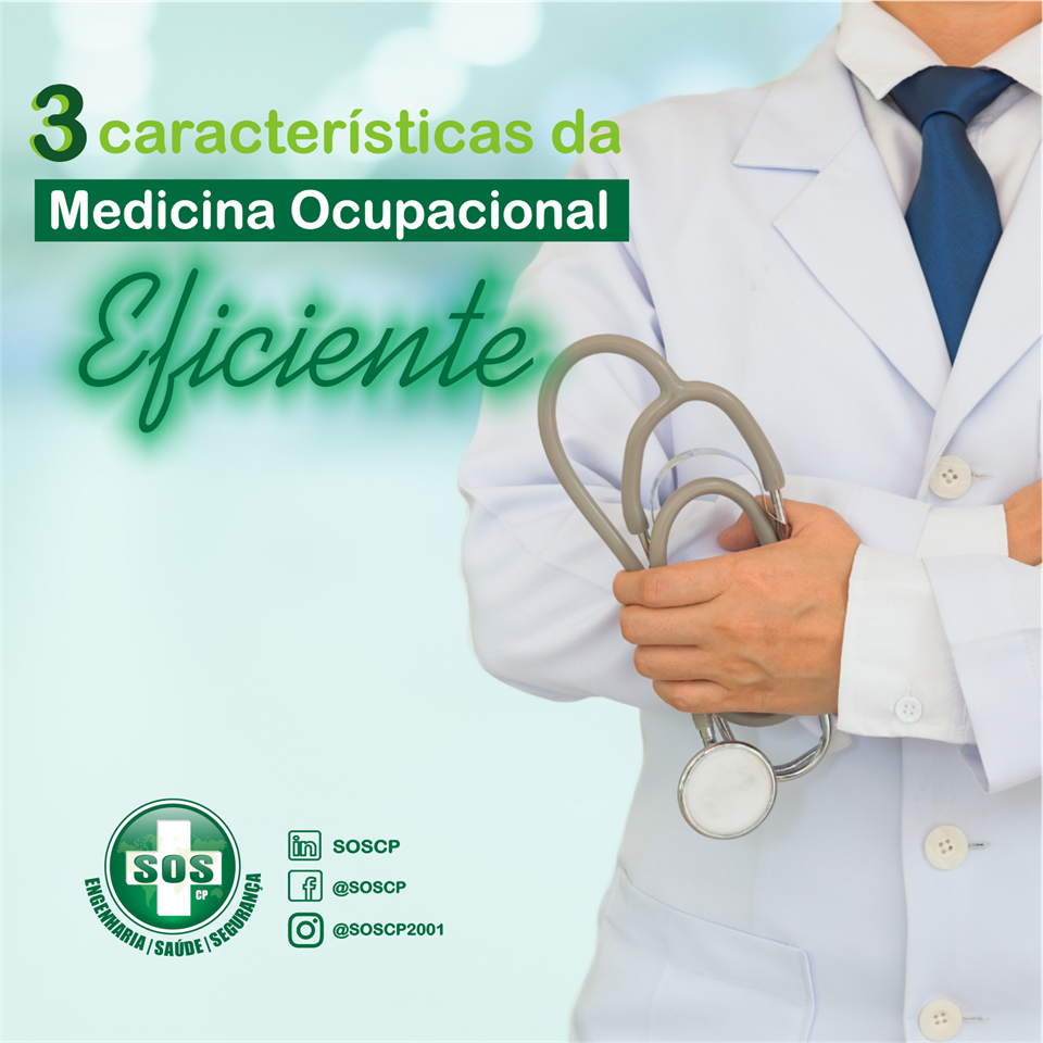 3 características de Medicina Ocupacional eficiente