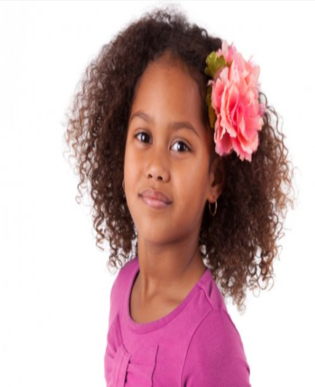 Penteado Simples Infantil Cabelo Cacheado - Revista Negocios e