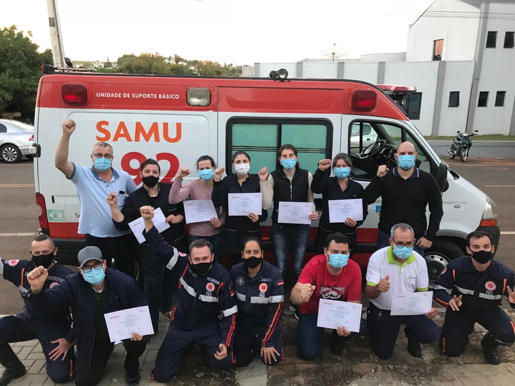 Equipes da Saúde são treinadas pelo SAMU 192