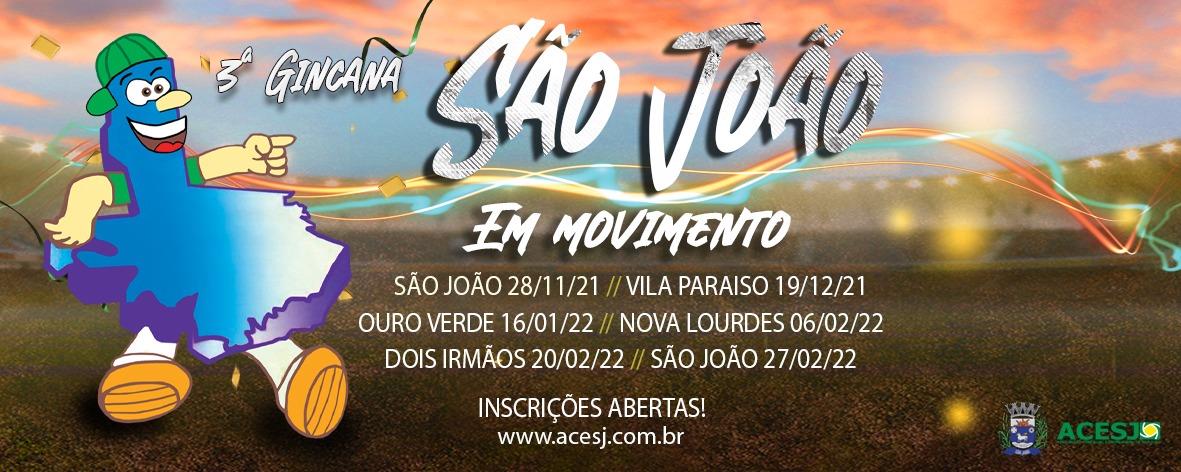 3ª Gincana São João em movimento