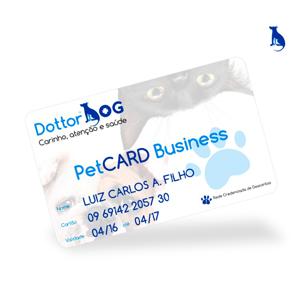 Cartão Pet Card Cartão Pet Card