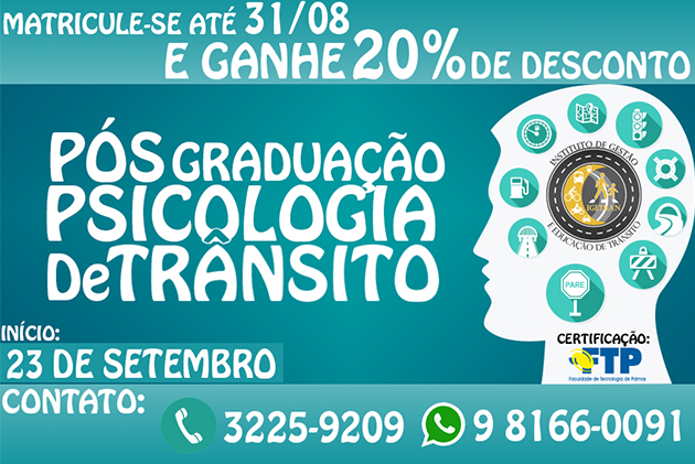Psicologia do Trânsito Psicologia do Trânsito