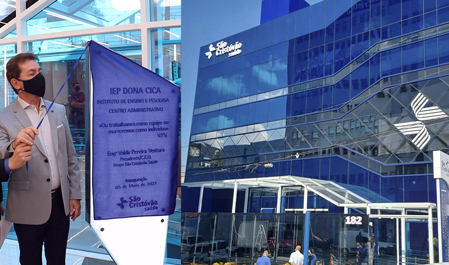 Grupo São Cristóvão Saúde inaugura novo Instituto de Ensino e Pesquisa - IEP Dona Cica